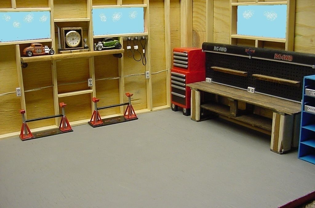 110 Scale Garage Accessories RCCrawler